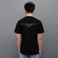 Kepstore Official - T-shirts Don't Be Worn - Unisex 24s Combed Cotton Word T-shirts