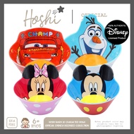 Hoshi Baby Disney Character 3D Bowl for Toddlers and Kids, Official Disney Licensed, 12Mos+