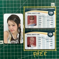 Wts photocard izna jiyoon withmuu pob