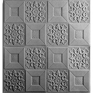 PROMO!! Wallpaper 3D Foam Sticker wallfoam Motif Batik uk 70x70cm