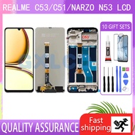 Original for realme C53/C51/narzo N53 LCD touch screen C53 C51 narzo N53