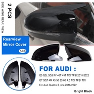 ABT style rearview mirror cover For Audi Q5 Q5L SQ5 Q7 SQ7 Replacement lens cap