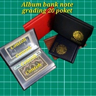 Album bank note PCCB album koleksi duit lama album grading PMG album duit kertas grading