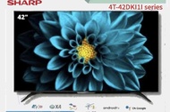 TV SHARP 42 INCH ANDROID TV SHARP 4TC42DK1I SUPPORT YOUTUBE NETFLIX DAN LAINNYA