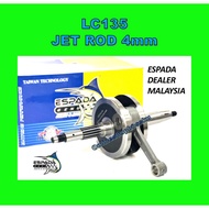 LC135 RACING CRANKSHAFT JET 4MM ESPADA LC135 CRANK SHAFT ASSY RACING 4MM ESPADA LC135 CRANKSHAFT RACING ESPADA 4MM 26556