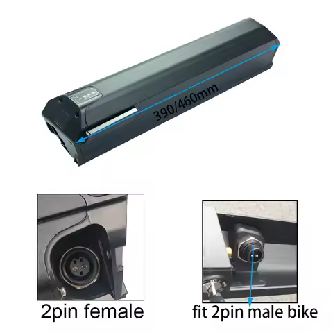 AGOGS Max 36V 48V Dorado Pro 10.4Ah 12.8Ah 14Ah 17.5Ah Eunorau Nakamura 2019 E-Fit 50 100 Replacemen