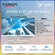 Nvision 23.8" N2455 IPS Monitor White