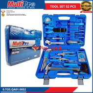 Multipro ToolKit 52 Pcs Alat Pertukangan Kunci Set Tool Kit Set 52pcs