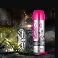 Tire shine spray, car tire shine blackening solution 500ml F010