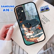 Softcase Glass Kaca SAMSUNG A16 4G & SAMSUNG A16 5G - Case Handphone SAMSUNG A16 4G & SAMSUNG A16 5G
