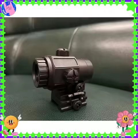 2026 G33/G34 Flip to Side Magnifier Optical Scope Universal 20-22mm Rail Mount Optical Accessory