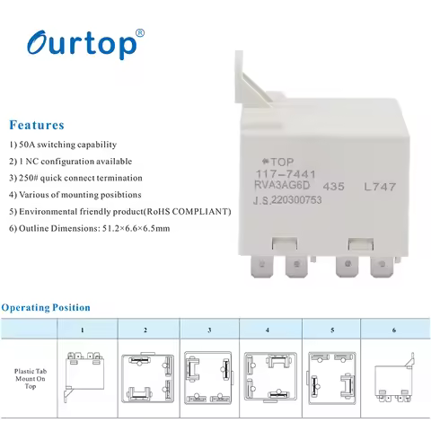 Power Relay For Motor Start Potential Relay SSR Solid State Relay
