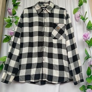 preloved kemeja kotak-kotak | kemeja pria | TERMURAH