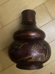 80年代大葫蘆錫茶壺