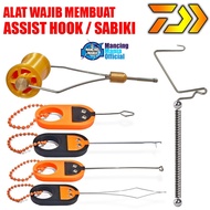 FISHING MANIA Assist HOOK Tool Set Knitting Needles Whip Finisher Splicing Bobbinh Holder Sewing Fis