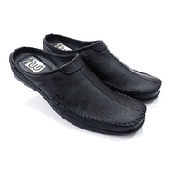 Bee Prince Sendal Sepatu Bustong Pria Kulit Selop Cowok Tutong Laki laki Daltu Slop