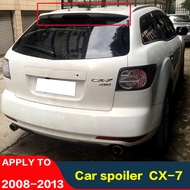 CEYUSOT For Mazda CX-7 Roof Spoiler WING ABS Plastic CAR Rear Window Color Tail Fin Auto Parts Modif