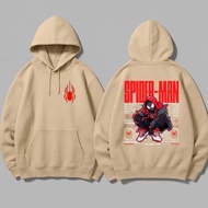 NEW Spider-Man Miles Morales Graphic Hoodie, Marvel Superhero Pullover Sweatshirt, Casual Streetwear