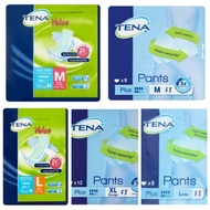 Tena Value / Plus Adult Diapers Disposable Pants Size M L XL Diaper Dewasa and Orang Tua