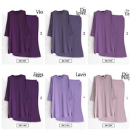 Kurung Plain Kurung Hana Kurung Bridesmaid Kurung Plus Size S-6XL Kurung Purple Lilac Lavender Viole