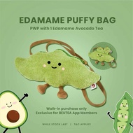Beutea Edamame Puffy Bag 2025 Tea Fairy Edamame Shoulder Bag