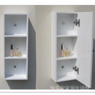 《Delivery within 48 hours》Pvc Closet Side Cabinet Wall Mountable Shelf Storage Cabinet Bathroom Mirror Cabinet Waterproof Side Cabinet Bathroom Cabinet Bathroom Zap6