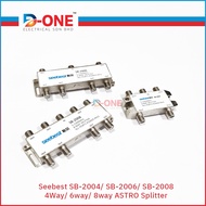 SEEBEST SB-2004/ SB-2006/ SB-2008 - 4WAY/ 6WAY/ 8WAY ASTRO SPLITTER