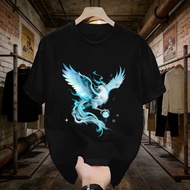 KATUN Trendy Oversized T-shirt with Animal Motif 100% Trendy Creative Cotton