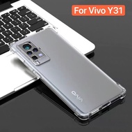 เคสมือถือVivo Y31 2021/ V21 5G กันรอย กันกระแทก เคสโทรศัพท์ TPU Case Vivo Y31 เคสโทรศัพท์ vivo y31 เ