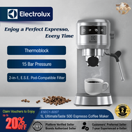 ELECTROLUX 1L UltimateTaste 500 Espresso Coffee Machine E5EC1-50ST