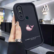 MATA MERAH VIVO V15 Phone Case Pink Whale Case HP Pattern Silicone Case Softcase Sky Eyes Stairs