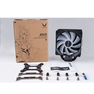 VALKYRIE AQ125 CPU air cooler 4pcs heat sink for LGA1700/1200/115x/AM5/AM4