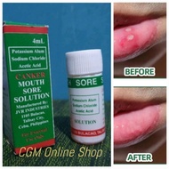 ♞,♘CANKER MOUTH SORE SOLUTION 4ML (Gamot sa SINGAW)