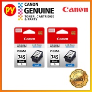 Canon PG-745S x2 unit 745S Original Ink Cartridge PG745S 745 SMALL