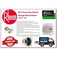 RHEEM  RCY  ( RCY 15) Classic Plus Electric Storage Water Heater