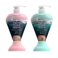 [LG] Health Care Himalaya Himalayan Pink Salt Toothpaste Korean Premium Pumping Toothpaste Ice Calming Mint, Floral Mint 285g x 2ea