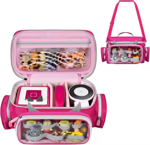 Carrying Case Bag Compatible with Toniebox Audio Player Starter Set, for Tonies Figures Characters, 