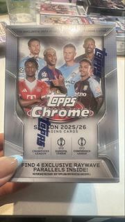 足球卡 2025-26 Topps UEFA Club Competitions Chrome UCC Soccer Value
