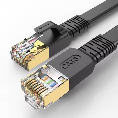 Cat 8 Ethernet Cable Cat8 Network Cable Internet LAN 40Gbps 2000Mhz For Router Ps4 Laptop 0.5m - 5m 