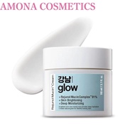 GANGNAM glow Rejuvenating Cream Lotion 110ml, Beauty Essence Snail Hyaluronic Acid Snail Mucin Filtrate Moisturizing Korean Cosmetics