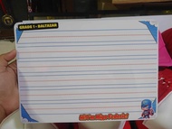 PVC Back to Back Personalized White Board
