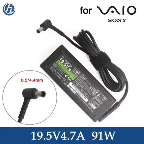 Genuine 90W Laptop AC Adapter PCGA-AC19V1 For Sony Vaio PCG-7184L VGP-AC19V10 19.5V 4.7A Charger Pow