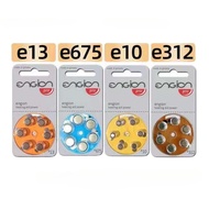 Engion Pro Hearing Aids Batteries E10 E13 E312 E675 Zinc Air Battery Suitable for Hearing Aid