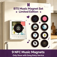 Custom Photo NFC Fridge Magnet - BTS/EXO/BIGBANG SEVENTEEN Rotating Record Night Light