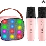 D20/K12/k13/K11/k16 Outdoor portable mini wireless microphone with colored lights, karaoke Bluetooth sound system