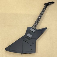 ESP Explorer Electric Guitar EMG Pickups Small Hand Inlays Black 22 Fret Professional Guitar