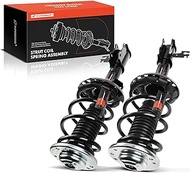 A-Premium Complete Struts Coil Springs Assembly Compatible with Saab 9-3 2003 2004 2005 L4 2.0L Turbocharged Front Side 2-PC Set