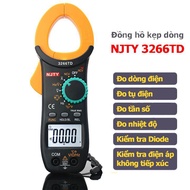 Ampe kìm Đồng hồ kẹp dòng vạn năng NJTY 3266TD đo tụ tần số nhiệt độ điện trở điện áp