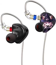 EZ EAR CVJ Night Elf Good-Looking Dual-Channel Three -Unit in Ear Monitor Wired Earbuds with DLC Dia