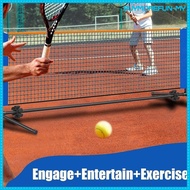 [BuymorefunMY] 9.84ft Portable Pickleball Net Pickle Ball Net Rack for Park Lawn Sports